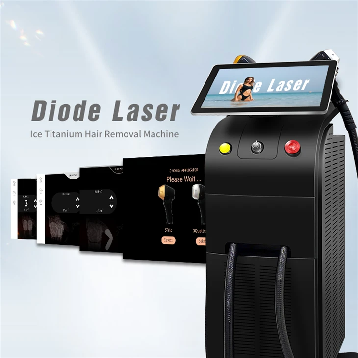 Diode Laser Hair Removal Machine For Salon
